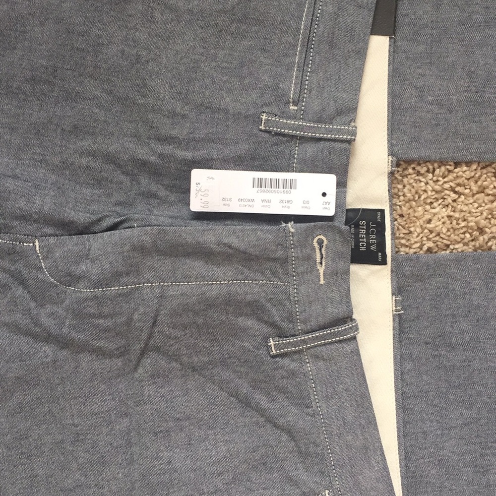 Men’s J. Crew 770 straight stretch pants